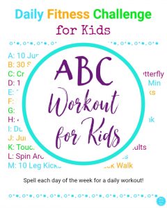 BI Parks: Alphabet Fitness Challenge for Kids