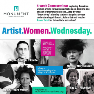 Artist. Women. Wednesday
