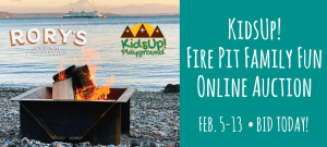 KidsUp! Fire Pit Family Fun Auction