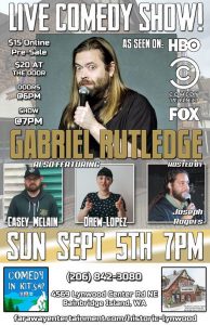 Live Comedy Show at the Historic Lynwood Theatre w/Gabriel Rutledge!
