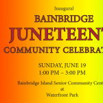Inaugural Bainbridge Juneteenth Community Celebration