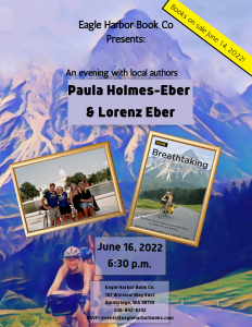 Local Authors Paula Holmes Eber and Lorenz Eber launch their new book "Breathtaking"