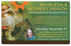 Ayurveda & Women's Health: Cultivating Shakti in the Seasons of Life with Sarah Kruse