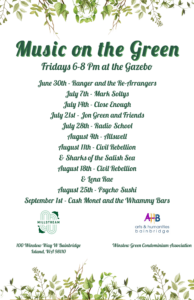 Music on the Green - Cash Monet and the Whammy Bars