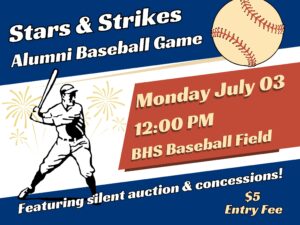 Stars & Strikes Alumni Baseball Game