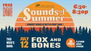 Sounds of Summer Concert July 12th - Fox and Bones
