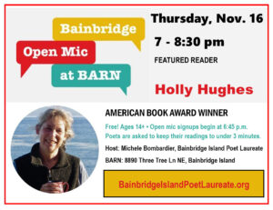 Bainbridge Open Mic at BARN (BOMB!)