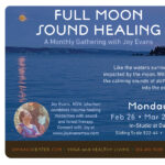 Full Moon Sound Healing with Joy Evans — In-Studio and Livestream