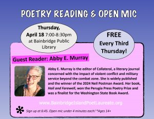 Bainbridge Open Mic Poetry at the Library